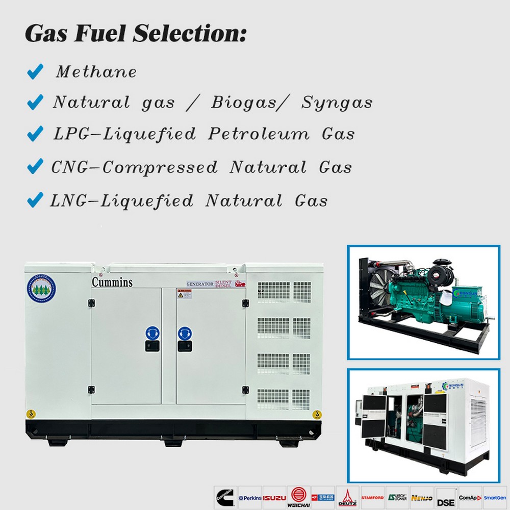 120kW 150kVA Syngas Generator Set