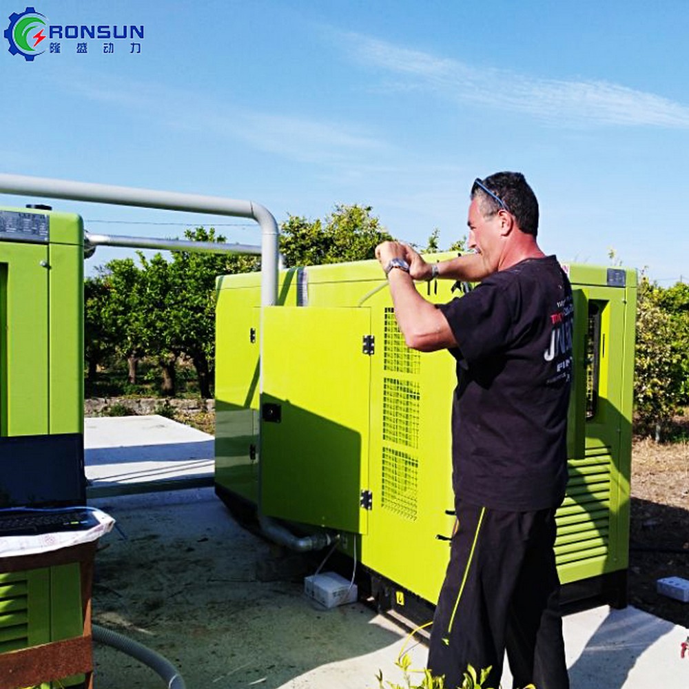 100kW 125kVA Biomass Generator Set